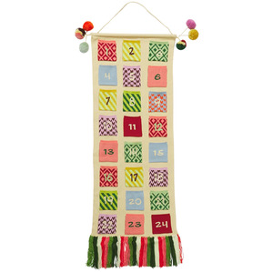 Prints And Wall Hangings: Sage & Clare Palmina Knitted Advent Calendar