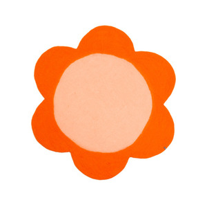 Rugs And Door Mats: Muskhane Daisy Rug Pure Orange/Blush