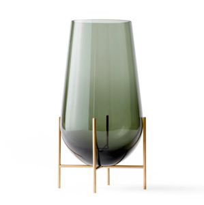 Audo Echasse Vase Medium Smoke