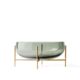 Audo Echasse Bowl Large Green Smoke / Brass