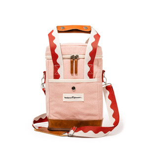 Business & Pleasure Wine Cooler Tote Bag Rivie Pink