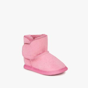 Childrens Footwear: Emu Platinum Baby Bootie Orchid Pink