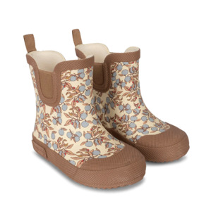 Childrens Footwear: Konges Sløjd Welly Boots Orangery Blue