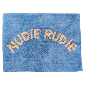 Mothers Day Edit: Sage & Clare Tula Nudie Rudie Bath Mat - Cornflower