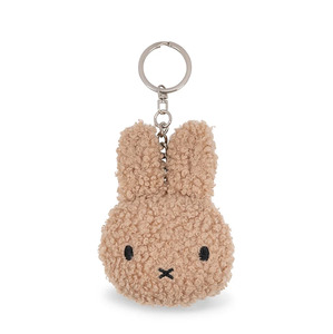 Mr Maria Miffy: Miffy Flat Keychain ECO Tiny Teddy Beige - 10 cm