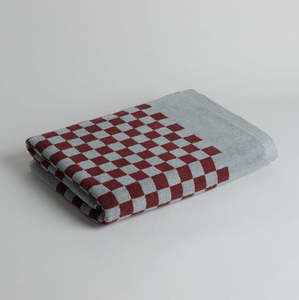 Baina Roman Pool Towel Cement/Rhus
