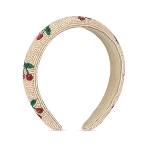 Konges Slojd: Konges Slojd Beaded Head Band Cherry