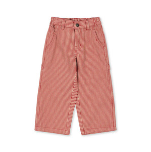 Konges Sløjd Luc Pants Milk Rouge Stripe