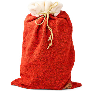 Kip & Co Red Boucle Santa Sack