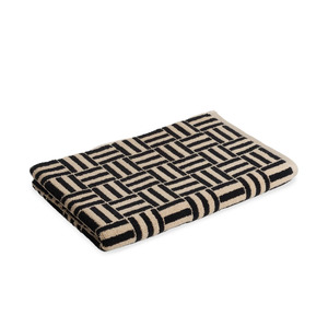 Baina Claremont Saroma Bath Mat Sand & Noir