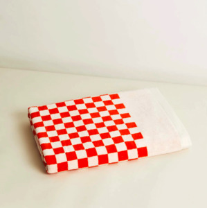 Gift Under 150: Baina Roman Organic Cotton Pool Towel Paloma Sun/Ecru