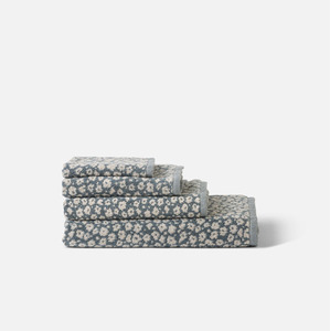 Citta Forget Me Not Organic Cotton Towel Range Cod/Oat