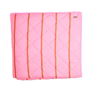 Kip & Co Wategos Soiree Stripe Organic Cotton Quilted Bedspread Large