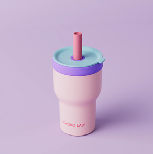 Chako Lab Dual Layer Tumbler Pink/Purple