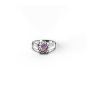 Stolen Girlfriends Club Baby Claw Ring Mystic Quartz