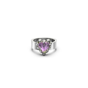 Stolen Girlfriends Club Love Claw Ring Mystic Quartz