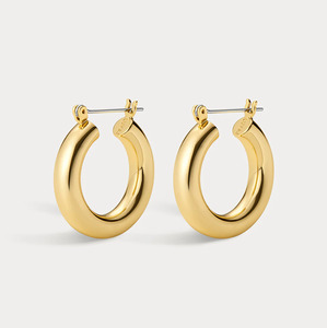 Luv Aj Baby Amalfi Tube Hoops - Gold