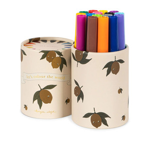 Konges Slojd My Little Marker Set - Lemon