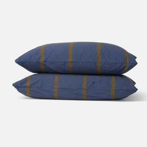 Citta Duo Pillowcase Set - Aegean/Ivy
