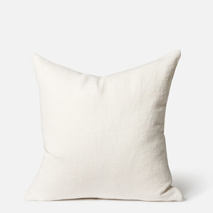 Citta Heavy Linen Cushion Cover Ivory