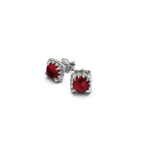 Stolen Girlfriends Club Mini Claw Studs - Garnet