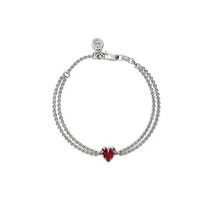 Stolen Girlfriends Club Love Claw Bracelet - Garnet