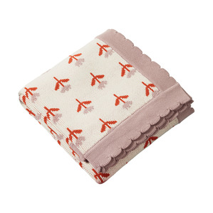 Nature Baby Fern Blanket Fleurette Knit