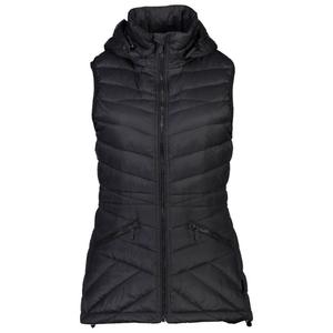 Womens Packable Down Vests: Mary-Claire Women's 90/10 Packable Down Vest - Black