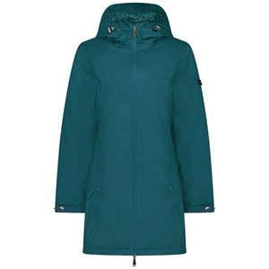 Leila Women's Waterproof Down Coat - Teal