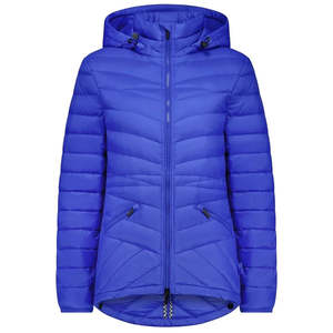 Cushla Women's 90/10 Packable Down Jacket - Cobalt