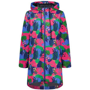 Georgie Women's Waterproof Rain Coat - Moke x Evie Kemp Puddles