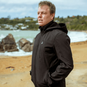 Soft Shell Jackets Coats: Blair Men's Softshell Jacket - Black