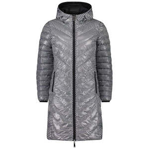 Arnie Women's Reversible 90/10 Down Coat - Black/Houndstooth