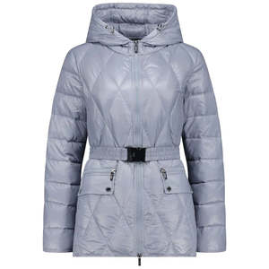 Puffer Vests Jackets And Coats: Anita Women's 90/10 Down Quilted Jacket - Ice Blue