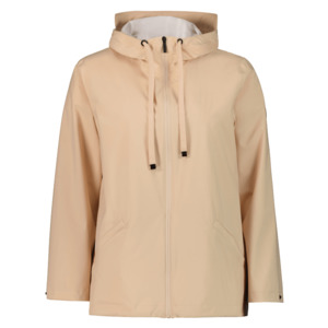 Plus Size Raincoats: Kimbo Women's Seam Sealed Waterproof Jacket -Blush