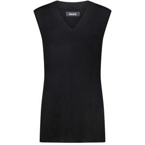 Clearance: Sam Women's Knit Vest - Black