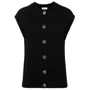 All Tops: Chloe Knit Vest - Black