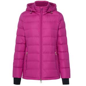 Lucy Packable Puffer Down Jacket - Rose Violet