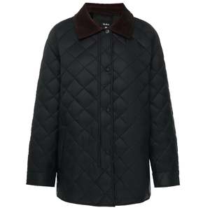 Daisy Quilted Jacket - Black