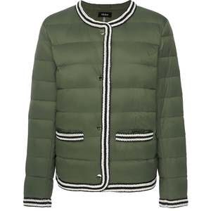 Fern Puffer Down Jacket - Olive Green