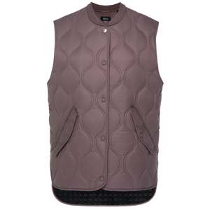 Womens Vests 1: Neve Quilted Vest - Cocoa Powder