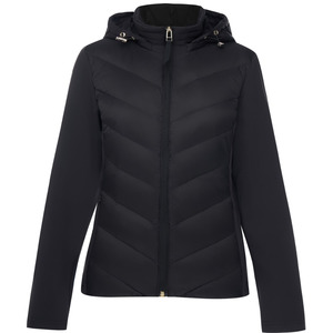 All Womens: Olive 90/10 Packable Down Puffer Jacket - Black