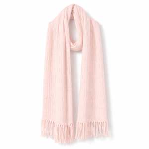 All Womens: 🎁 Adele Cable Knit Scarf - Blush (100% off)