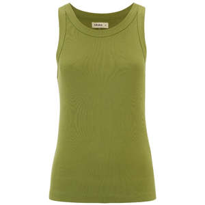 Birdie Women's Rib Knit Tank | Avocado