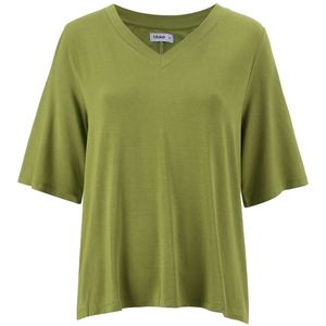 Zoe V-Neck Women's Modal Tee | Avocado