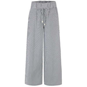 Juno Relaxed Wide Leg Women's Pant | Stripe