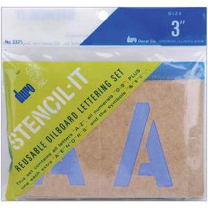 DURO Stencil Alpa/Number 7.