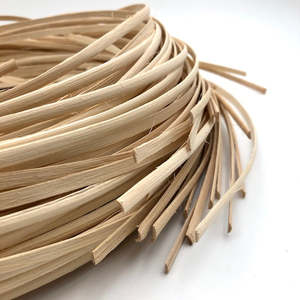 RATTAN CORE Flat Oval