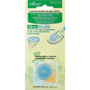CLOVER Rotary Cutter Blades 28mm