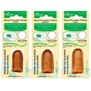 CLOVER Thimble Natural Fit Leather
